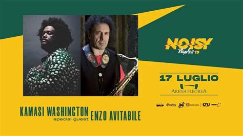 Kamasi Washington Ed Enzo Avitabile In Concerto All Arena Flegrea