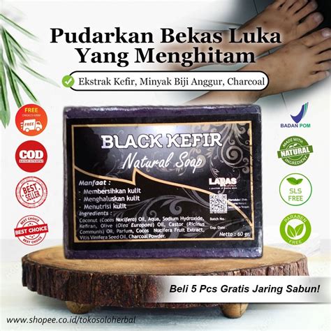 Jual Promo Terbaru Sabun Penghilang Bekas Luka Hitam Ekstrak Kefir 60