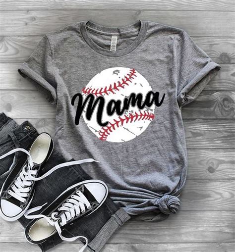 Baseball Shirts Baseball Mom Shirt Baseball Shirts For Women Game Day Shirt Vintage Tee