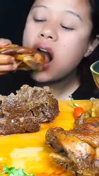 Massive Mukbang Dhido And Spicy Chicken Leg Piece 😋😋mukbang Eating