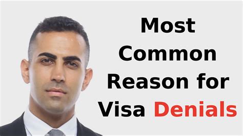 Most Common Reason For Visa Denials And How To Avoid This YouTube