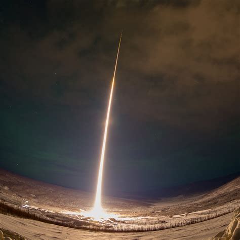 Dramatic View of a NASA Rocket Launch over Alaska | Colossal