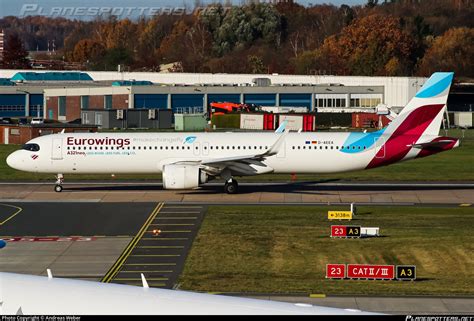 D Aeea Eurowings Airbus A321 251nx Photo By Andreas Weber Id 1517836