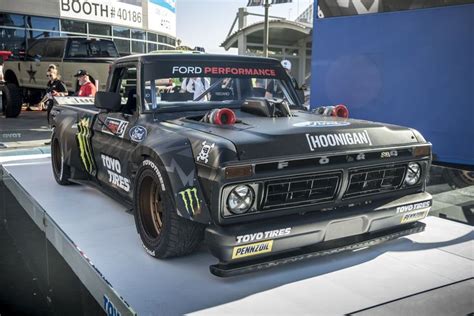 Ken Block S Hoonitruck In All It S Glory Cool Trucks Muscle Truck Custom Chevy Trucks