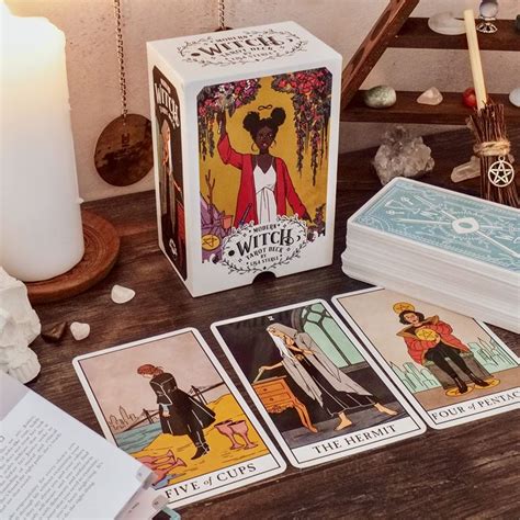 Modern Witch Tarot Deck The Mystic Cat