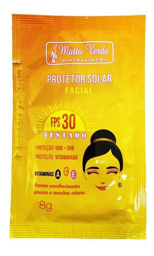 Matto Verde Protetor Solar Fps Vitamina A C E Sach Un Mercadolivre