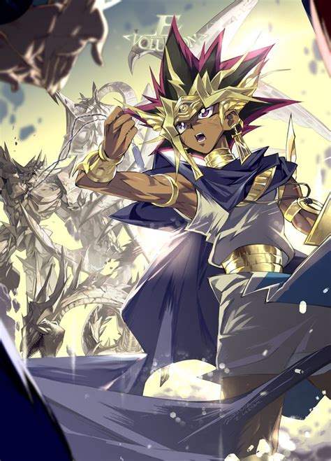 Atem Osiris The Sky Dragon The Winged Dragon Of Ra And Obelisk The