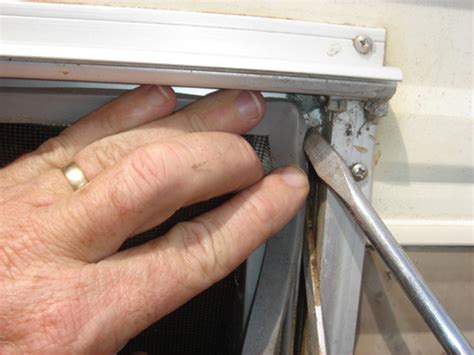 Step By Step Wind Out Window Repair Caravans Plus