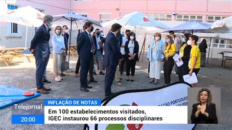 Inflação De Notas Inspeção Geral Da Educação Instaurou 66 Processos Disciplinares