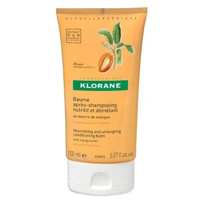 Baume Apr S Shampooing Au Beurre De Mangue Klorane Elle