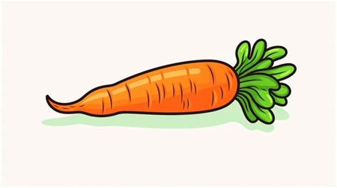 Premium Ai Image Carrot Vegetable Cartoon Vector Icon Illustration