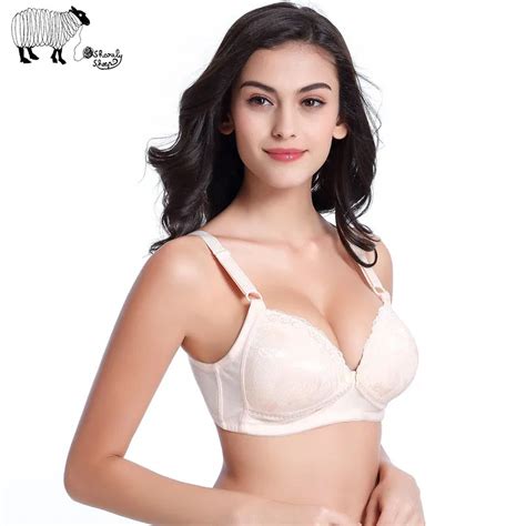 Maternity Plus Size Cotton Breastfeeding Bra Pregnant Women Front