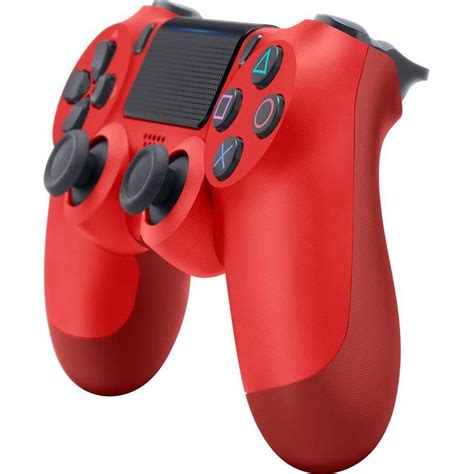 Controle Sem Fio Dualshock 4 Sony Ps4 Vermelho Extra