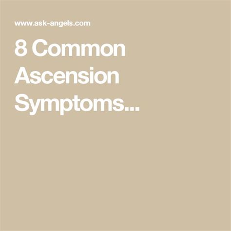 Common Ascension Symptoms And Signs Of Spiritual Awakening