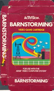 Barnstorming Atari Bit Dpi Box Cart Manual Scans