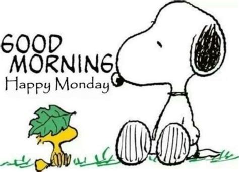 10 Monday Snoopy Quotes For The New Week Good Morning Happy Monday Good Morning Snoopy