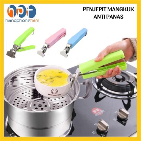 Jual Dish Clamp Alat Penjepit Mangkok Panci Anti Panas Stainless