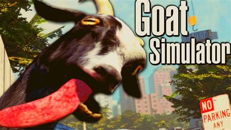 O Simulador Da Cabra Maluca Goat Simulator Youtube