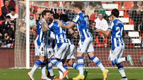 Almería 0 2 Real Sociedad La Liga Resultado resumen y estadísticas