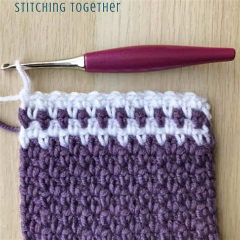 Moss Stitch H Keln Anleitung How To Crochet The Moss Stitch