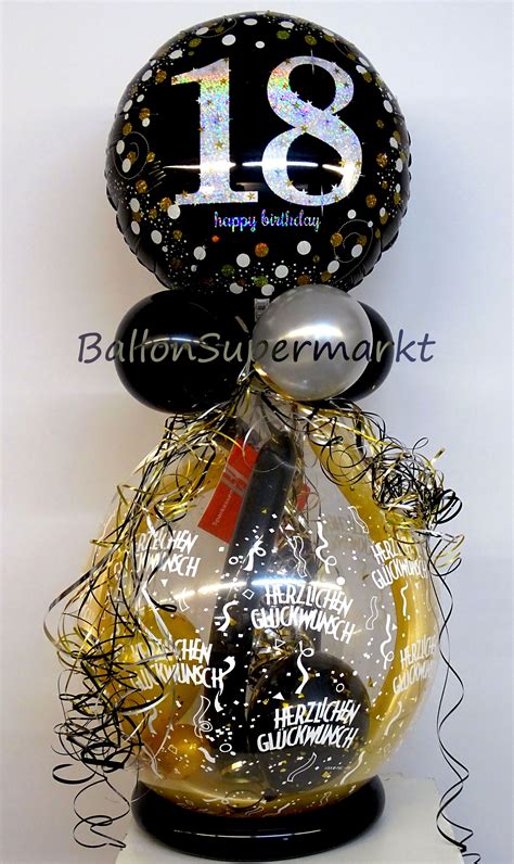 Geschenk Im Ballon Zum 18 Geburtstag Geschenke Zum 18 18