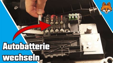 Autobatterie Wechseln Einfache Anleitung YouTube