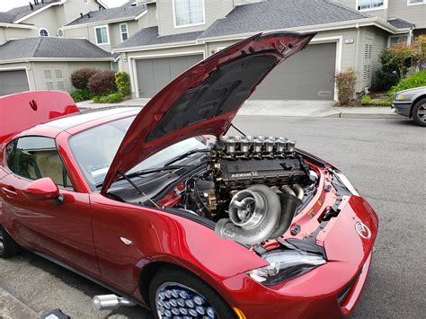 Like The Build Boys V12 Turbo Swap With Deep Dishes Rmiata