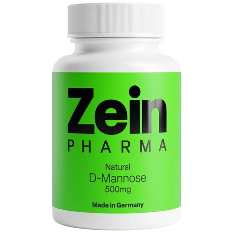 Natural D Mannose Kapseln 500 Mg ZeinPharma Shop Apotheke Ch