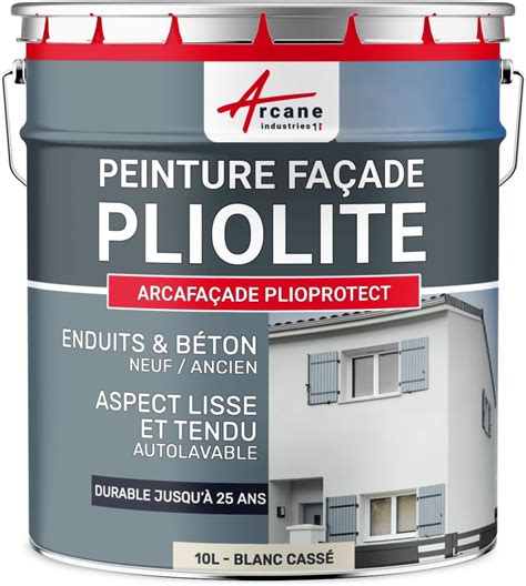 Peinture Fa Ade Peinture Hydrofuge Acrylique Couleurs Dure Jusqu