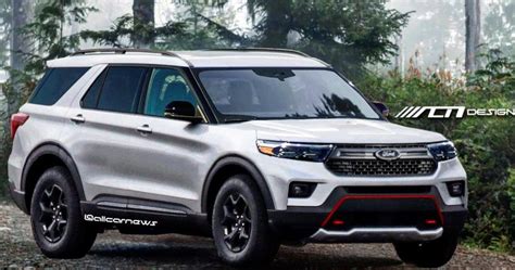 2022 Ford Explorer Timberline Rendered From Spy Shots