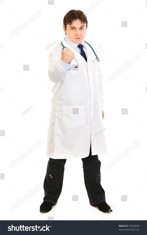 Full Length Portrait Angry Medical Doctor Stock Photo 76030078 | Shutterstock