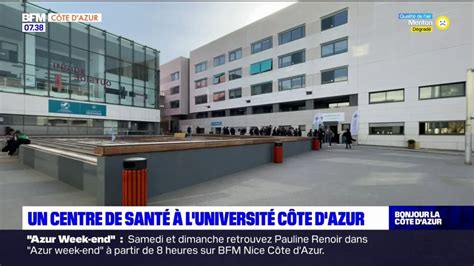 Université Nice Côte d Azur un centre de santé a ouvert sur le campus