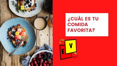 Cual Es Tu Comida Favorita Aprende Espa Ol A A Youtube