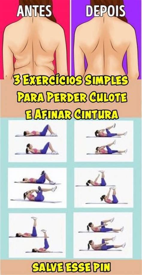 3 Exercícios Simples Para Perder Culote E Afinar Cintura Aprenda Agora