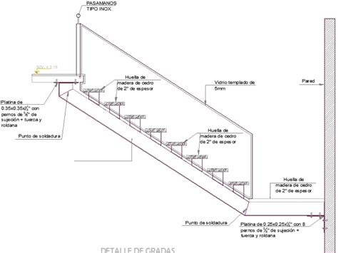 Secci N De Gradas En Autocad Descargar Cad Kb Bibliocad