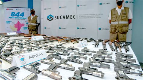 Sucamec Se Ha Incautado Más De 7 Mil Armas De Uso Ilegal Cutivalú Piura