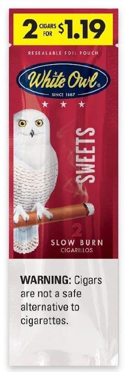 White Owl Cigarillos 2119 Sweets Ravis Import Warehouse