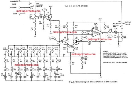 High Performance Audio Equalizer Circuit Diagram Circuit Diagram