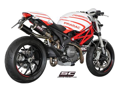 Ducati Monster 696 796 1100 Slip On CR T Exhaust By SC Project