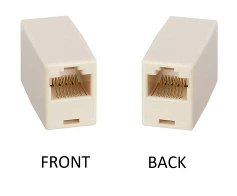 Rj45 Coupler Network Cable Joiner Female To Female Rj45 Connector