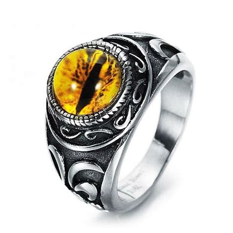 Bague Il De Chat Eyeskat In Rings For Men Mens Rings Fashion