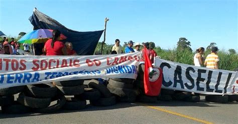 G Mst Bloqueia Rodovias Em Mt Para Cobrar Assentamento Em Fazendas