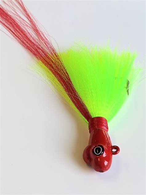 Jig It Eel Nylon Flair Jig Bucktail Lures