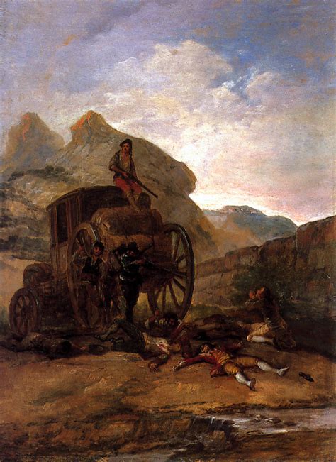 Asalto De Ladrones Francisco De Goya Wikipedia La Enciclopedia