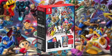 Nintendos Smash Ultimate Oled Switch Bundle Already On Sale At Gamestop