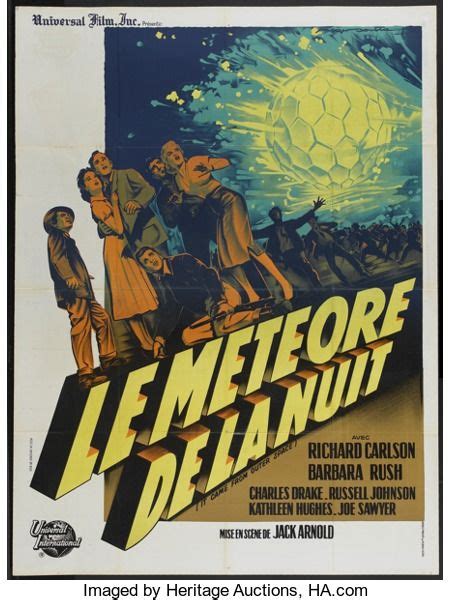 Movie Posters:Science Fiction, It Came From Outer Space (Universal, R-1960s). French Grande (47 ...