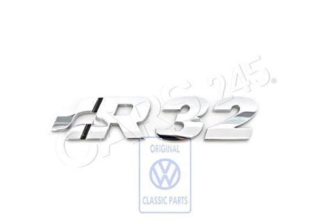 Genuine Vw Golf R32 Gti Rabbit Variant Inscription Chrome 1k0853675p739