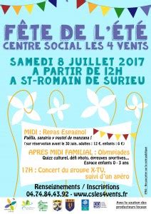 Fête de lété 2017 Centre social les 4 vents