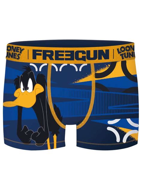 Boxer Classique Bleu Fantaisie Daffy Duck FREEGUN CCV Mode