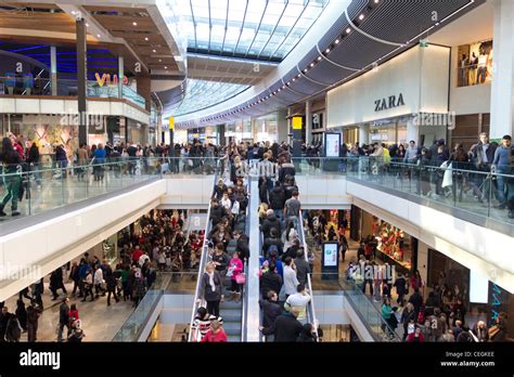 Westfield Stratford City Shopping Centre - Stratford - London Stock Photo - Alamy